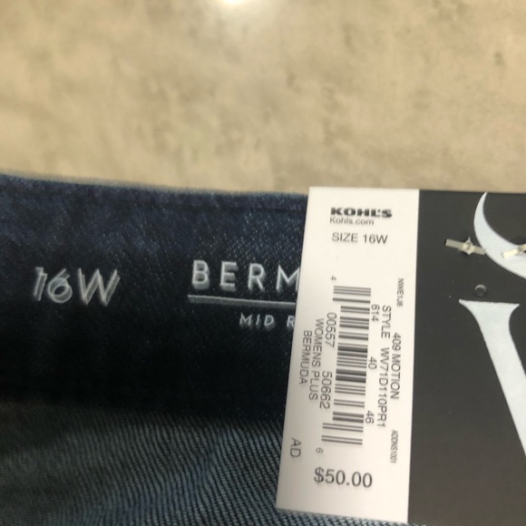 New Simply Vera - Vera Wang Bermuda Denim - Picture 5 of 5